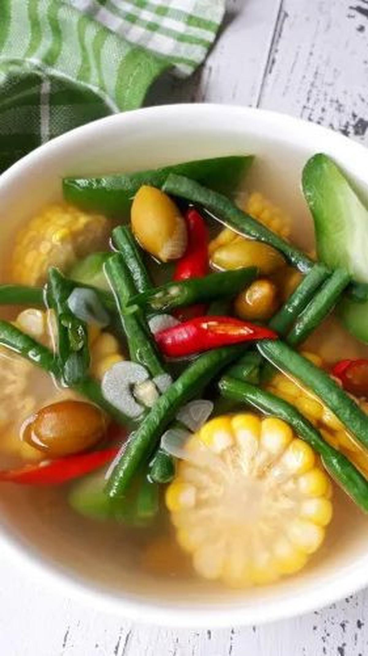 2. Sayur Asem Bening