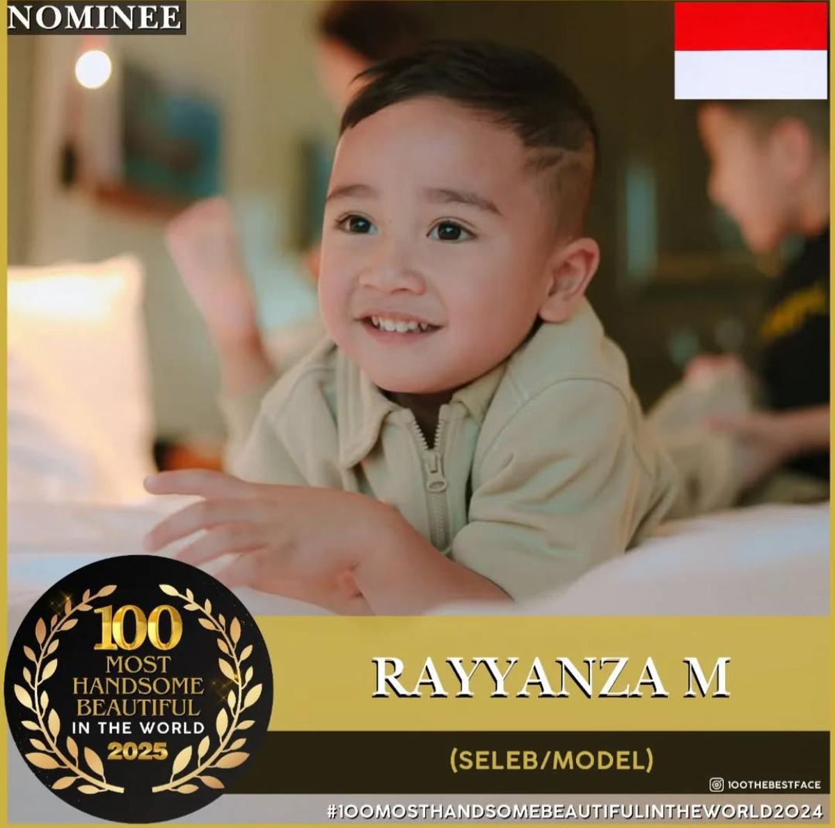 Rayyanza, Kamari, dan Abe Abraham dalam Daftar 100 Handsome and Beautiful 2025