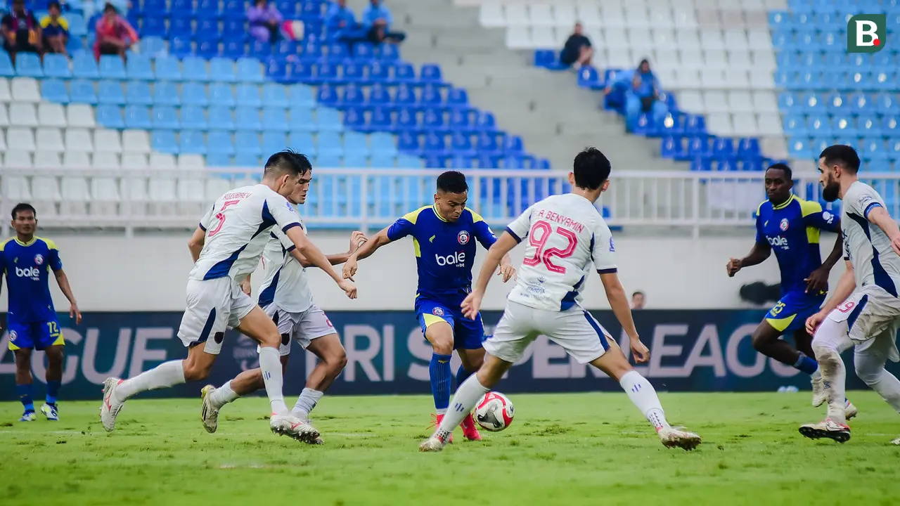 Valdeci - Arema FC Vs Persita di BRI Super League 2025/2026