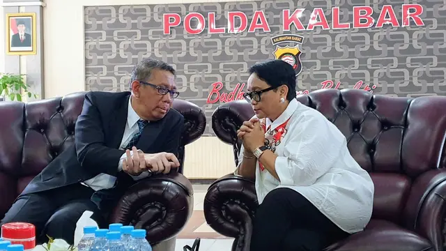 Menteri Luar Negeri RI, Retno Marsudi, telah melakukan kunjungan ke Pontianak pada tanggal 25 Juli 2019 (Sumber: Kementerian Luar Negeri)