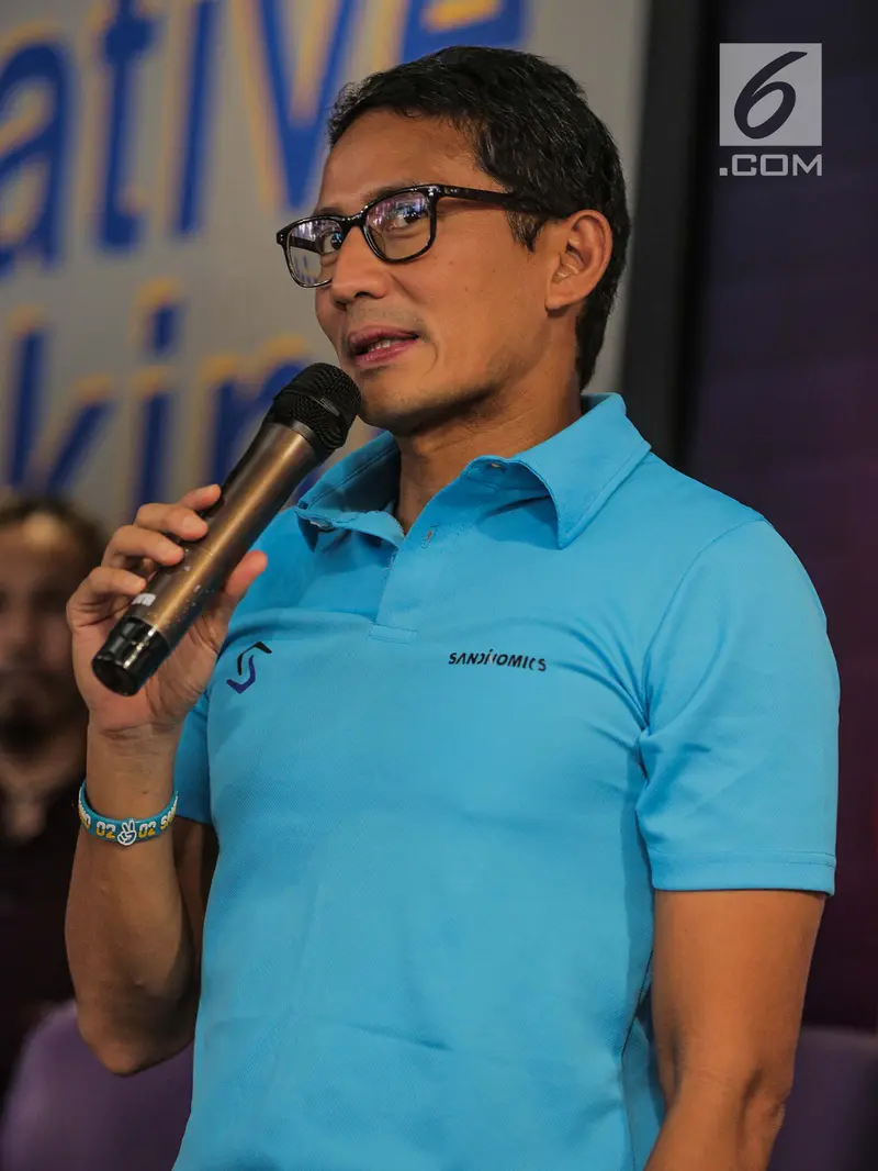 Diskusi Milenial Bareng Sandiaga Uno dan Anis Matta