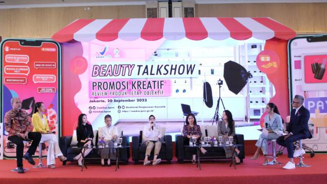 100 Beauty Enthusiast Serap Literasi Soal Kosmetik Aman dari BPOM. Foto: BPOM.