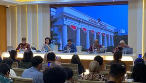 Plt Direktur Pelindungan WNI Kemlu RI Heni Hamidah pada Kamis (8/1/2026) di Jakarta, menyebut berdasarkan catatan dari KBRI Caracas, terdapat 37 WNI di Venezuela. (Dok. Liputan6.com/Teddy Tri Setio Berty)