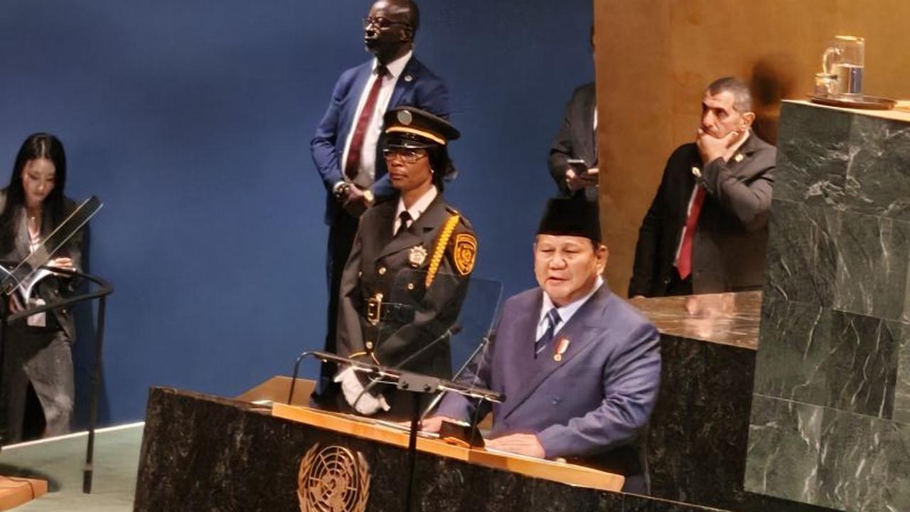 Fakta Unik: Pidato Prabowo PBB Berlangsung 19 Menit, Serukan Harapan dan Solusi Dua Negara