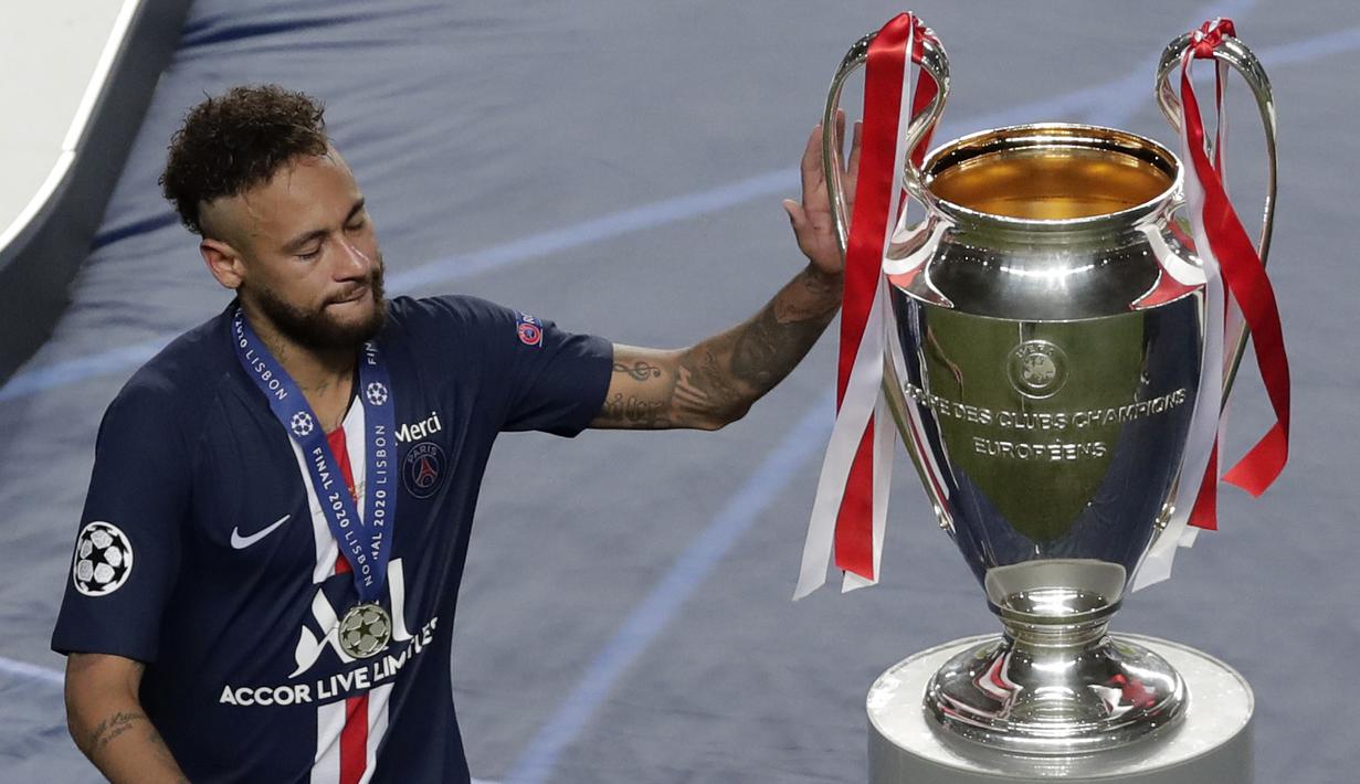 FOTO: Ekspresi Neymar dan Mbappe Gagal Juara Liga Champions - Bola ...