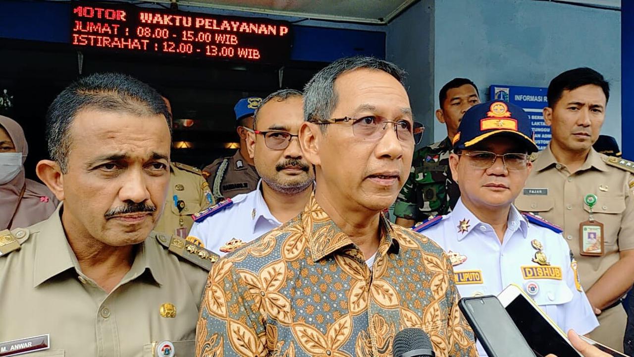 Fasilitas Umum di Jakarta Rusak Akibat Demonstrasi, Pj Gubernur Heru: Pemprov DKI akan Memperbaiki