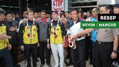 Ganda putra Indonesia, Kevin Sanjaya Sukamuljo / Marcus Ferinaldi Gideon buka rahasia bisa pertahankan gelar All England.