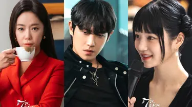 Hwang Jung Eum, Lee Joon dan Lee Yoo Bi dalam drakor The Escape of the Seven.