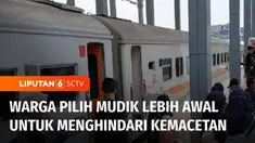 Sejumlah warga memilih mudik lebih awal di pekan kedua Ramadan. Warga mudik lebih awal untuk menghindari kemacetan di jalan.