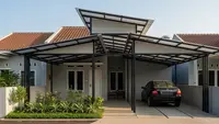 8 Desain Carport dengan Ventilasi Alami agar Tidak Pengap, Lindungi Koleksi Kendaraan