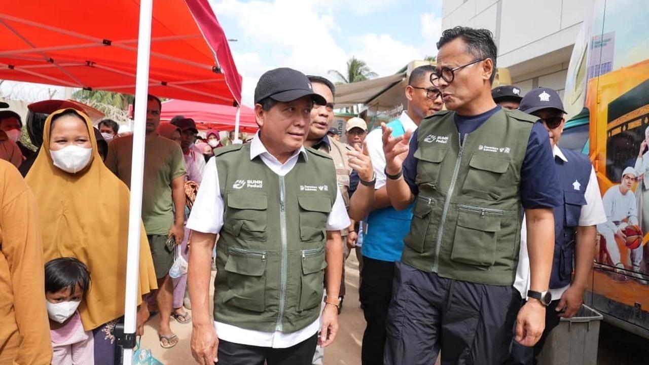 BRI menyalurkan bantuan bagi korban terdampak bencana di Kabupaten Aceh Tamiang