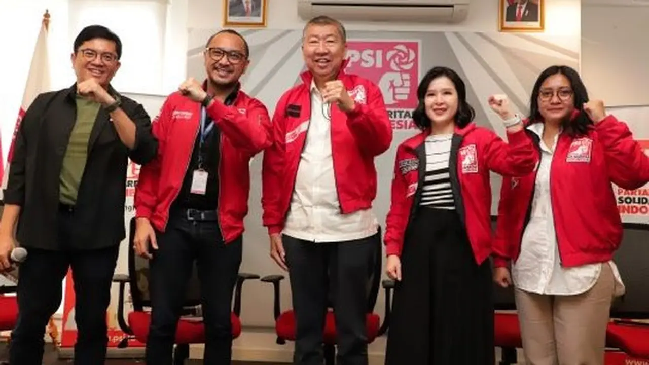 Ketua Umum Real Estate Indonesia (REI), Totok Lusida, bergabung ke Partai Solidaritas Indonesia (PSI).