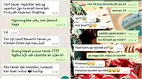 Chat anak dan ayah (Sumber:Instagram/awreceh.id)