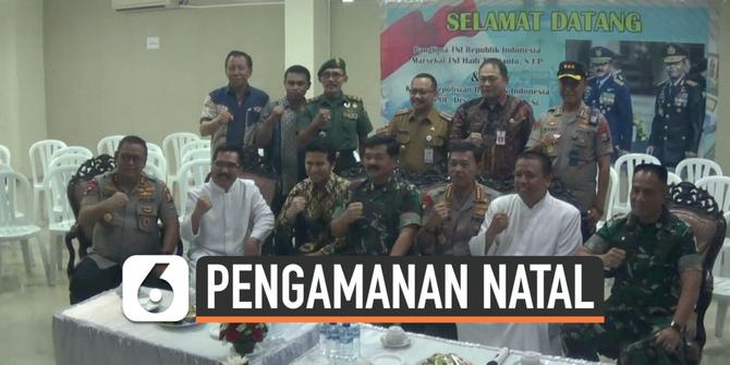 VIDEO: Panglima TNI dan Kapolri Tinjau Pengamanan Natal