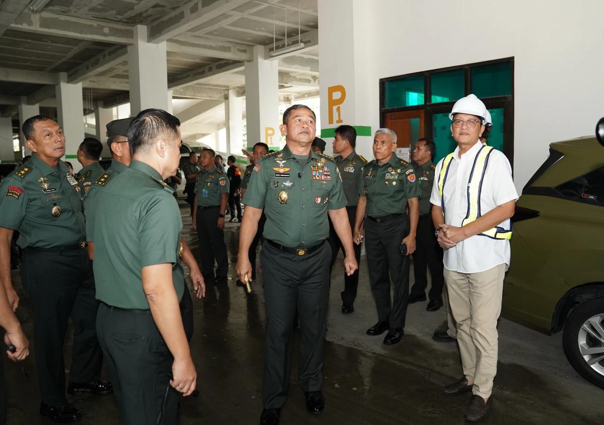 FOTO: Kasad Tinjau Modernisasi Fasilitas RSPAD Gatot Soebroto