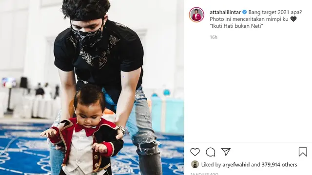 Atta Halilintar (Foto: Instagram/@attahalilintar)