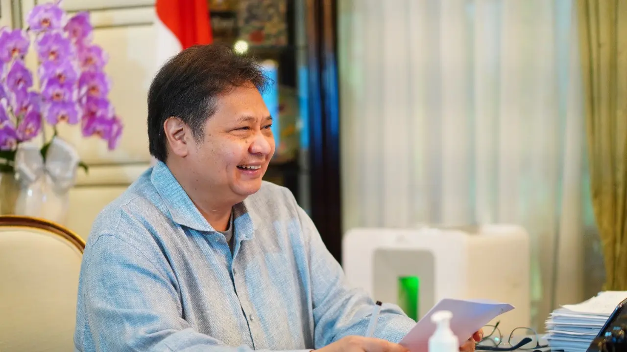 Menteri Koordinator Bidang Perekonomian Airlangga Hartarto. (Foto: ekon.go.id)