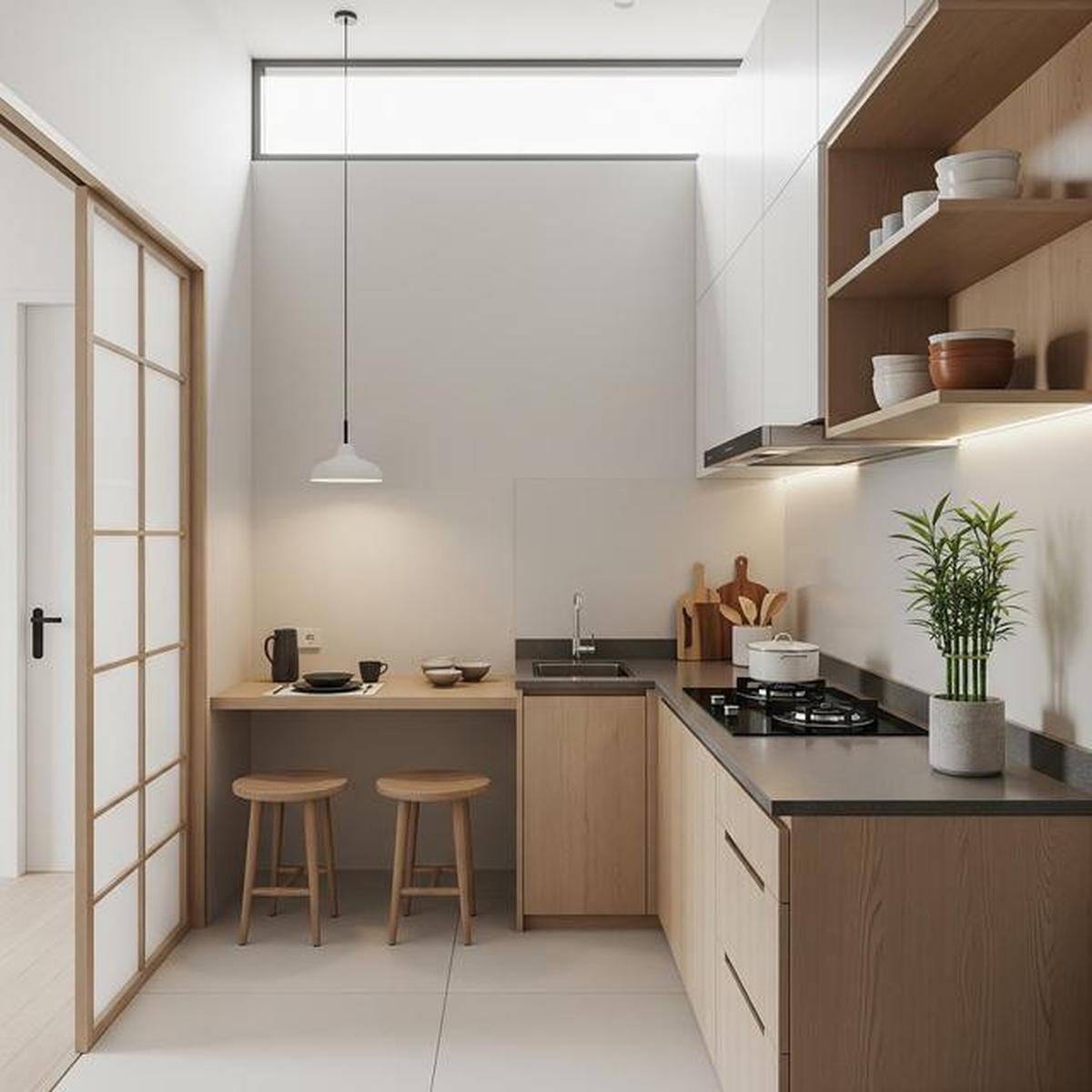 9 Desain Dapur Ala Jepang Minimalis Ukuran 2x2 Meter, Estetis dengan Budget Terjangkau