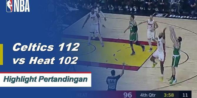 Cuplikan Pertandingan NBA : Celtics 112 vs Heat 102