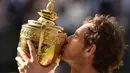 Andy Murray adalah petenis kelahiran Skotlandia dan petenis Britania Raya yang dua kali menjuarai Wimbledon yaitu tahun 2013 dan 2016. (AFP/Glyn Kirk)