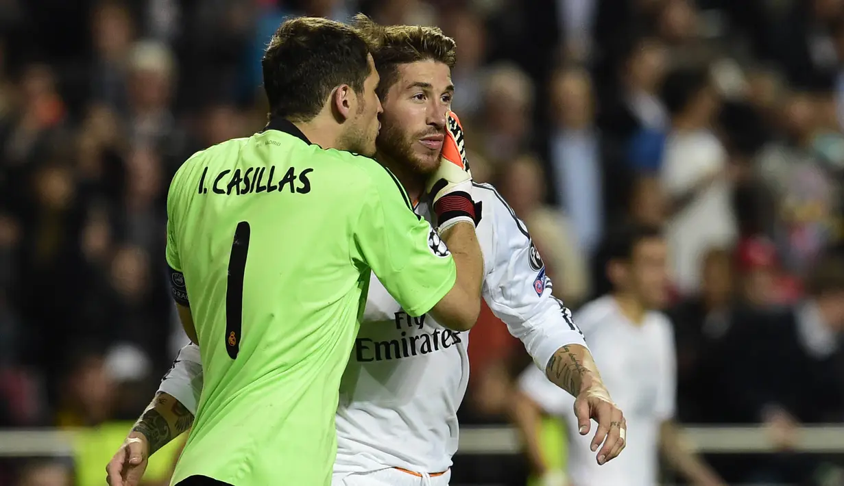Legenda Real Madrid ini memutuskan pensiun di usia 39 tahun. (AFP/Javier Soriano)