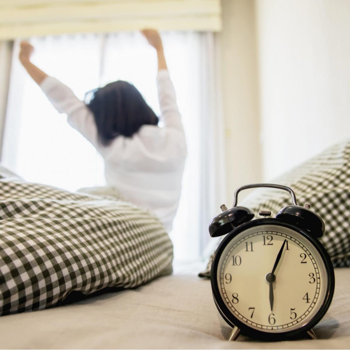 Ilustrasi bangun pagi, bangun tidur, pagi hari