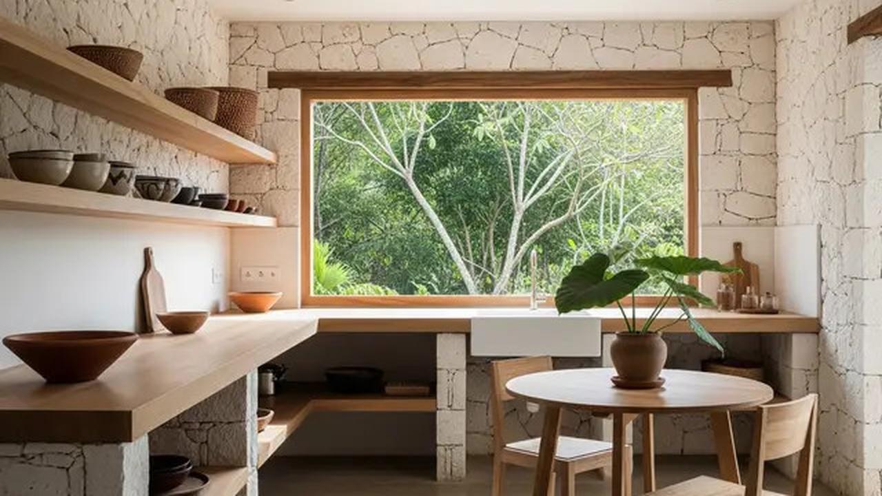 7 Model Dapur Tropis Minimalis untuk Rumah Kampung yang Adem dan Cantik