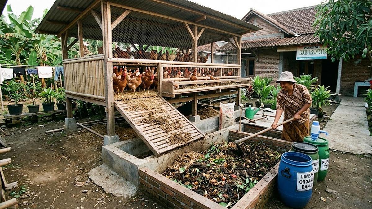Cara Memanfaatkan Lahan Bawah Kandang Ayam, Optimalkan Sudut Peternakan