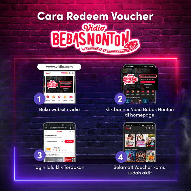 Promo Vidio Bebas Nonton