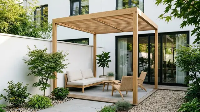Pergola Kayu