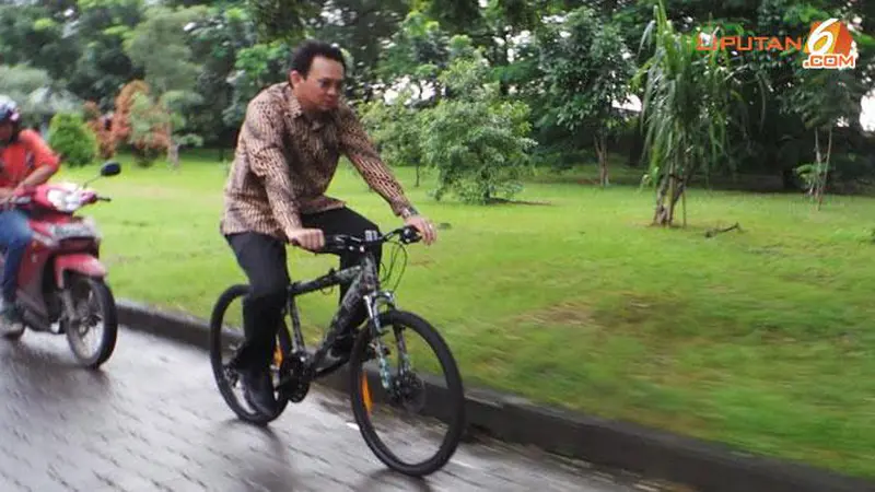 Gowes ke Balaikota, Ahok Sempat `Diancam` Istri