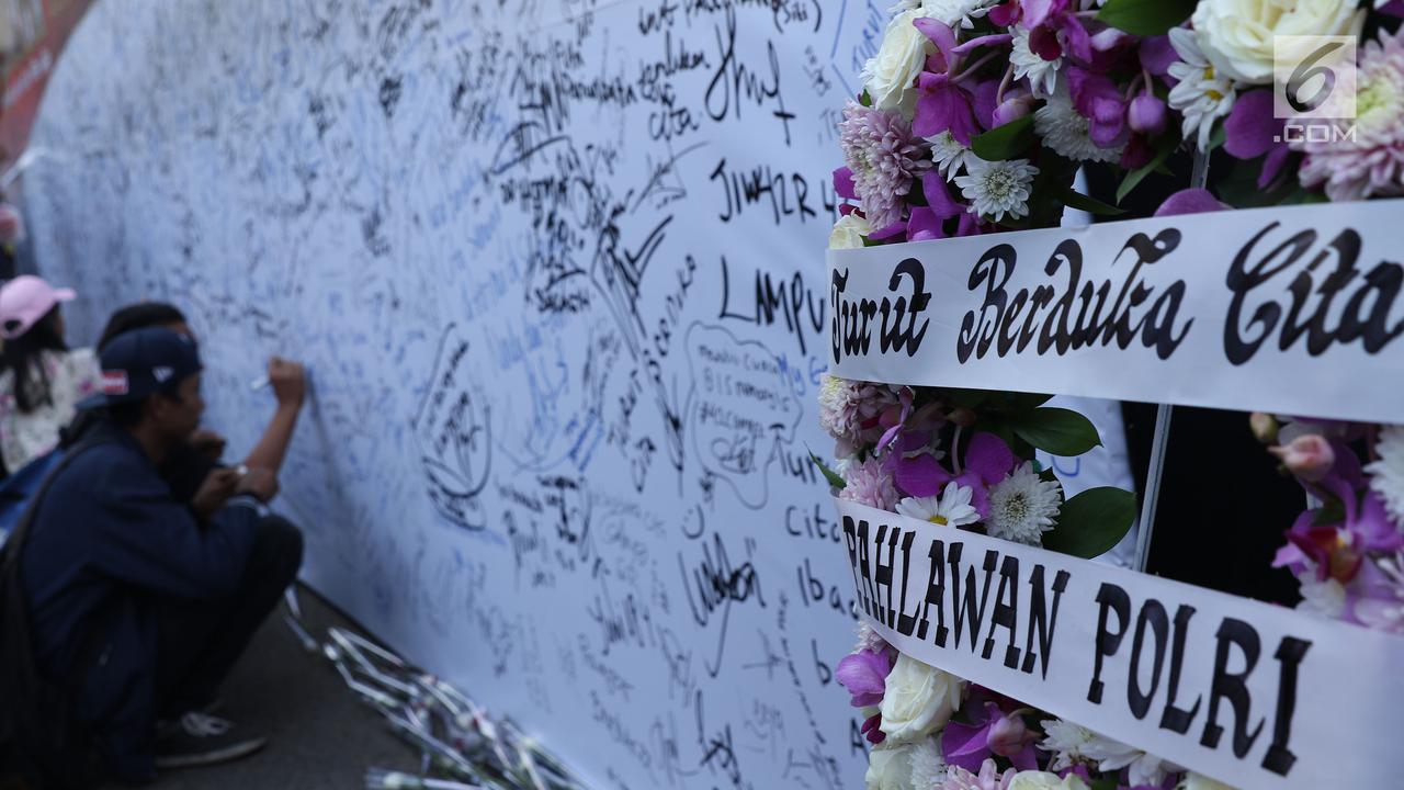 Warga Beri Dukungan Buat Polri