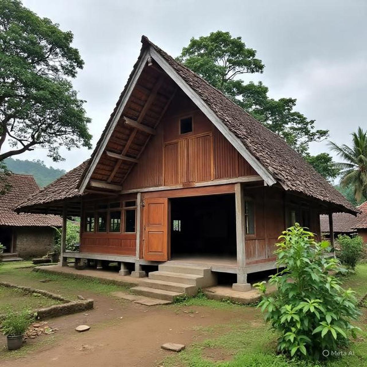 9 Desain Rumah Kampung dengan Konsep Semi Outdoor Cocok Buat Iklim Tropis