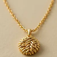 Ilustrasi Model Kalung Emas (Sumber Gambar: Meta AI)