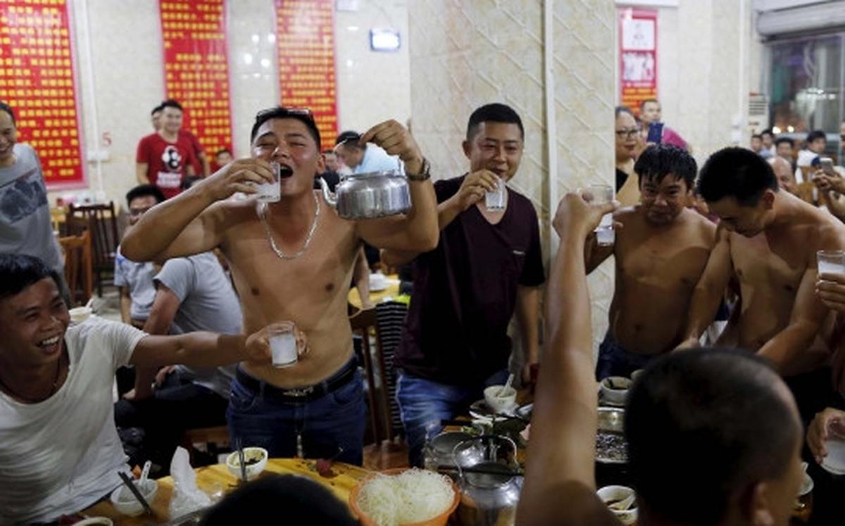 Begini hidangan ekstrem dari daging anjing selama Festival Yulin