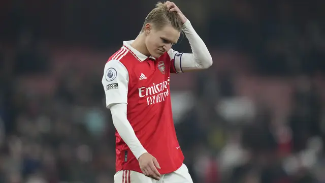 Wajah Kecewa Pemain Arsenal Setelah Ditahan Imbang Southampton di Liga Inggris