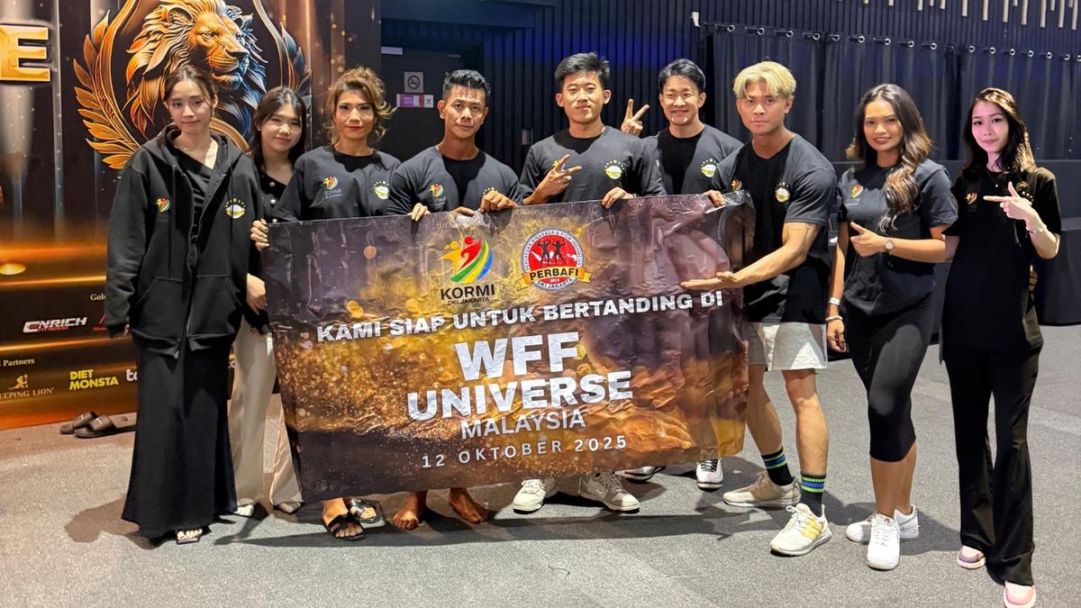 Timnas Binaraga Cetak Rekor Medali Terbanyak saat Berlaga di WFF Universe Malaysia 2025