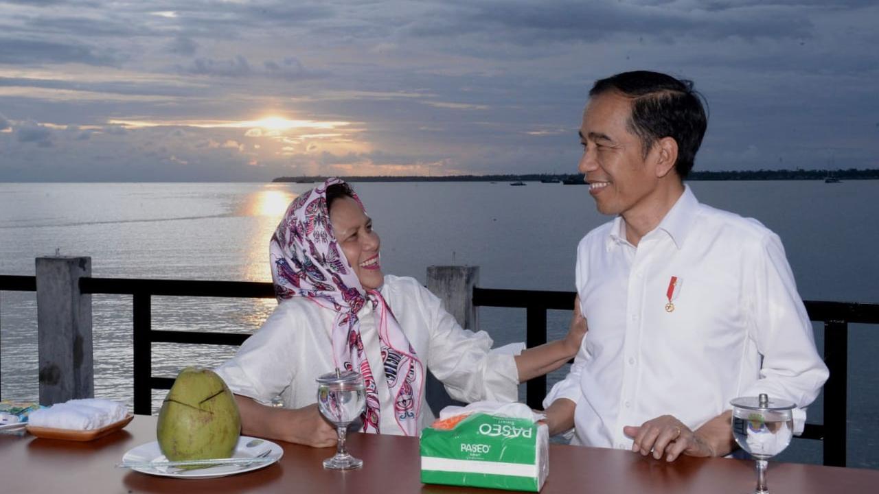 Jokowi dan Iriana