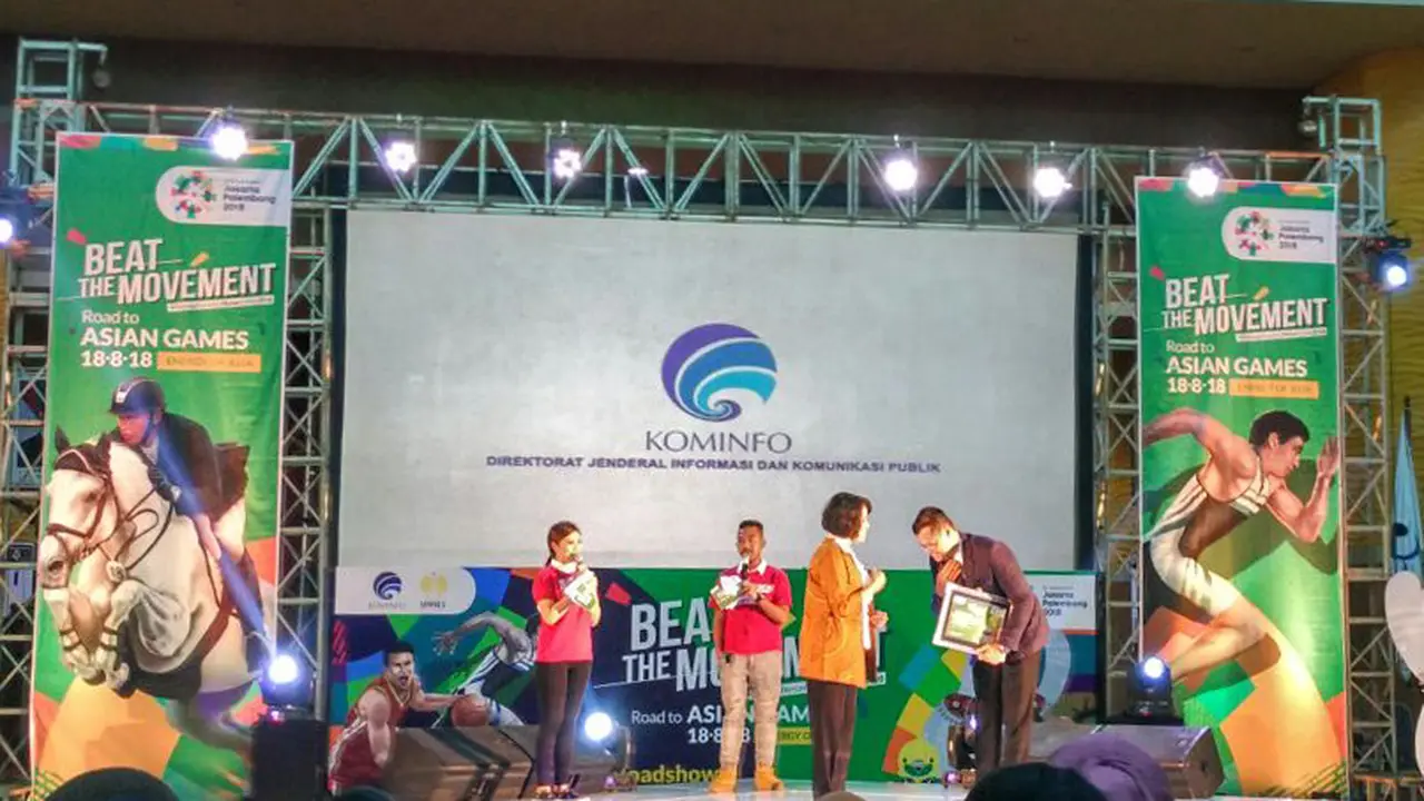 Kominfo Ajak 2000 Lebih Anak Muda Semarang Mendukung Asian Games