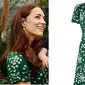 Penampakan Dress Hijau Teh Kate Middleton