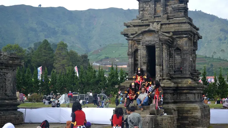 Pasca-Letusan Sileri Dieng, Candi Arjuna Tetap Aman Dikunjungi