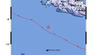 Gempa Magnitudo 5,2 Guncang Bayah Banten