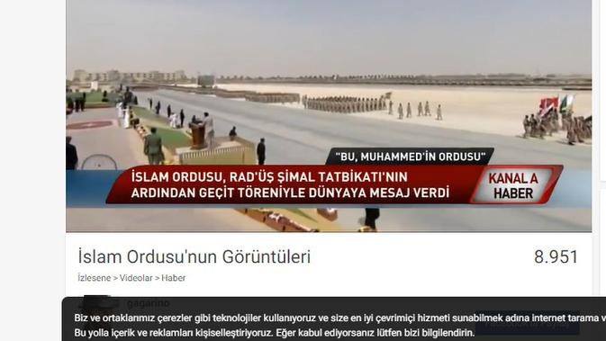 Cek Fakta Liputan6.com menelusuri klaim video Turki siap serang Israel