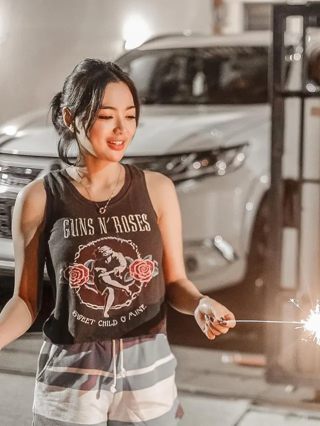 Potret terbaru Wika Salim