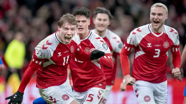 Hattrick Rasmus Hojlund Bawa Denmark Taklukkan Finlandia di Kualifikasi Euro 2024