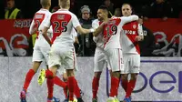 AS Monaco memiliki predikat sebagai klub penjegal raksasa Inggris. (EPA/Sebastian Nogier)