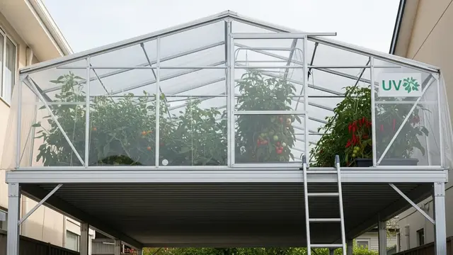 Ide Kebun Rumah Kaca Sederhana di Lahan Sempit