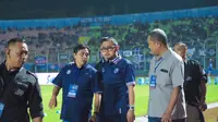 Presiden Arema FC Gilang Widya Pramana khawatir atmosfer pertandingan akan rusak dengan nyanyian rasis atau menyalakan flare(dok.Arema FC)