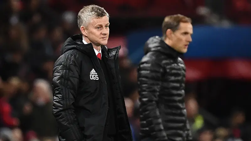 Ekspresi Kecewa Solskjaer Usai MU Dikalahkan PSG