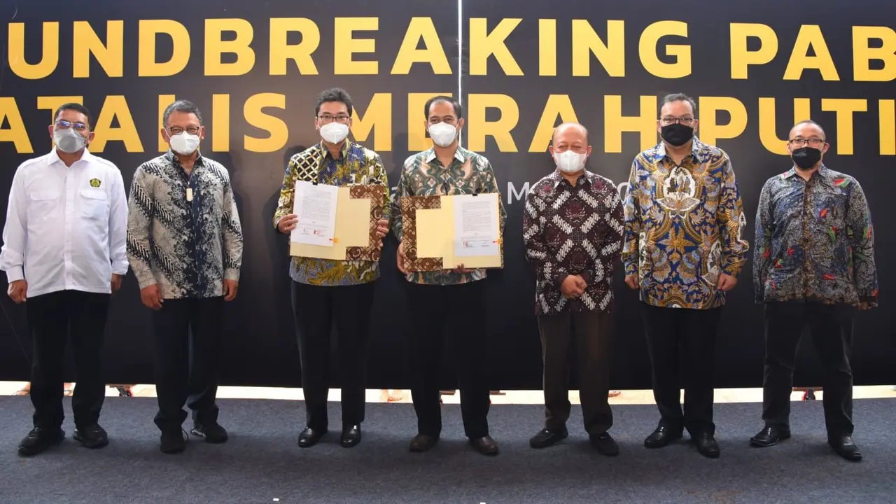 Menteri Energi dan Sumber Daya Mineral (ESDM) Republik Indonesia, Arifin Tasrif mengapresiasi inisiatif yang dilakukan oleh Pertamina dan ITB untuk mewujudkan Katalis Merah Putih.